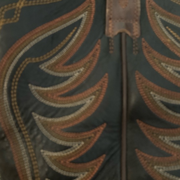 ARIAT MEN'S AMOS HAND STAINED WESTERN BOOTS - SQUARE TOE Size 11.5 - Picture 3 of 7